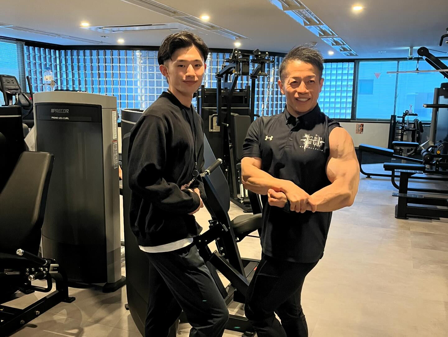 本日は、本厚木にあるBASE GYM24にて、バズーカ岡田こ